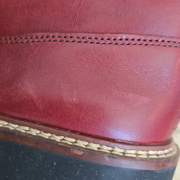 Madewell The Citywalk Lugsole Leather Lace-up Boot EUC - Picture 11 of 11